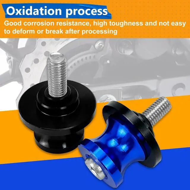 Alt view image 7 of 7 - 4 Pcs Motorcycle Swing Arm Spool