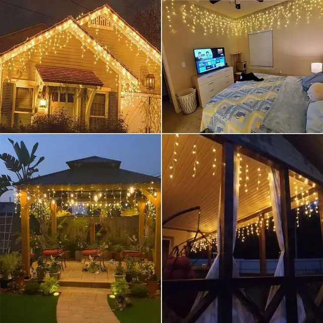 Main image of Solar Icicle Lights