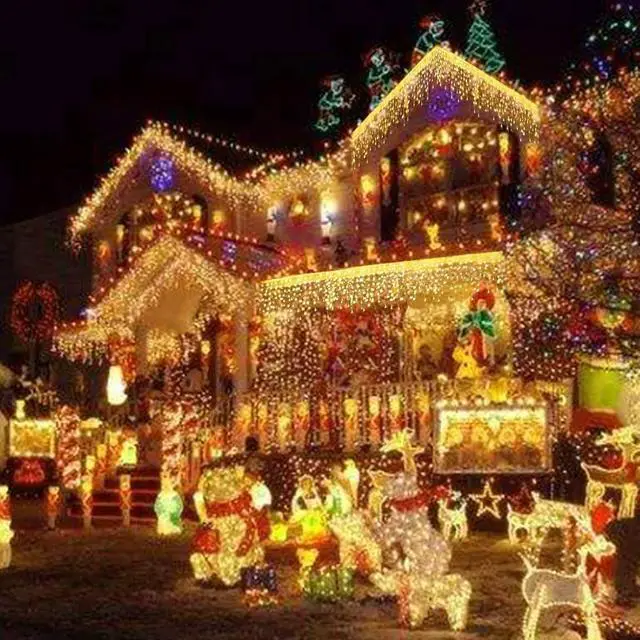 Alt view image 3 of 7 - Solar Icicle Lights