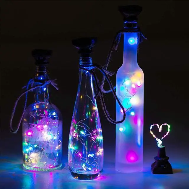 Alt view image 2 of 7 - Solar Wine Bottle Lights