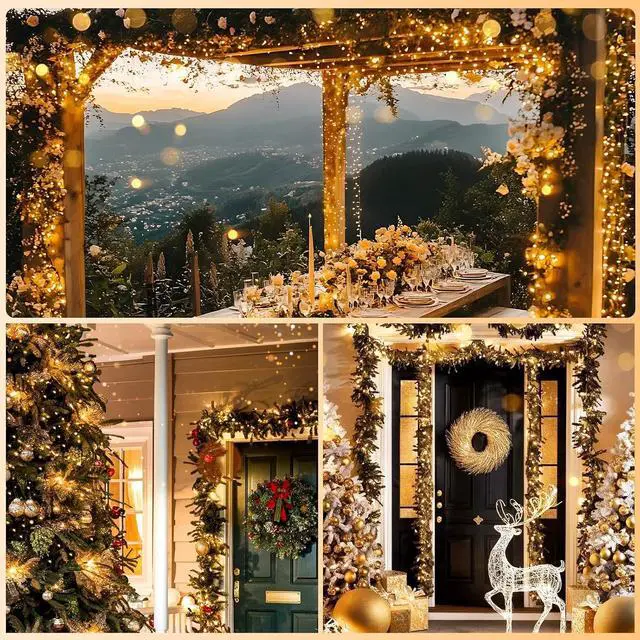 Alt view image 6 of 7 - 2 Pack Fairy Lights Battery Operated with Remote Control Timer