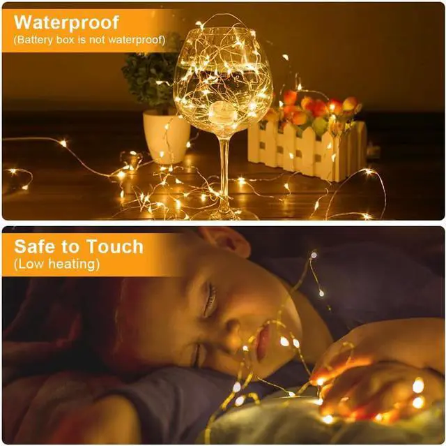 Alt view image 4 of 7 - 2 Pack Multicolour Fairy Lights