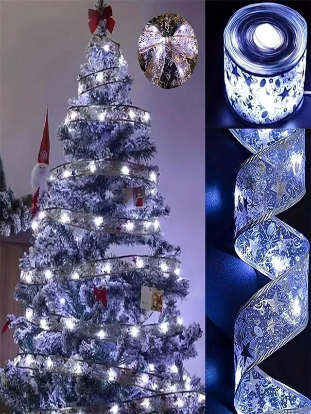 Main image of Christmas Ribbon LED Strip Light 5m Holiday String Light
