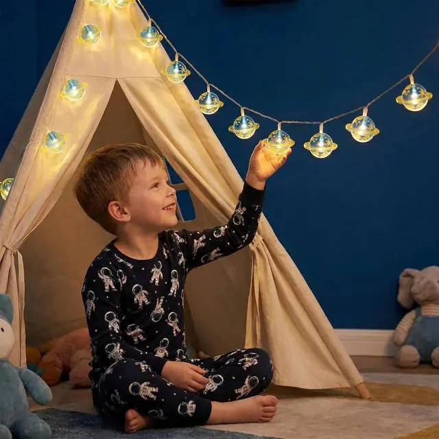 Alt view image 4 of 7 - Falagoty Space Fairy String Light Children's Room LED Light