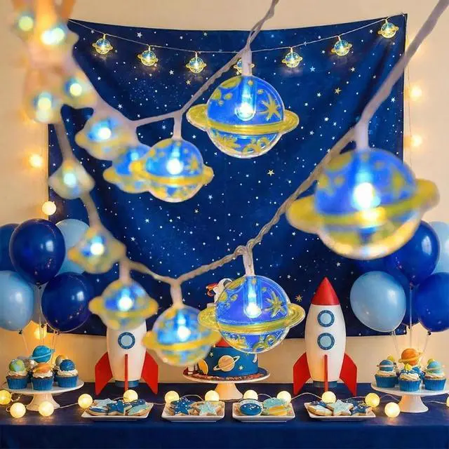 Alt view image 6 of 7 - Falagoty Space Fairy String Light Children's Room LED Light