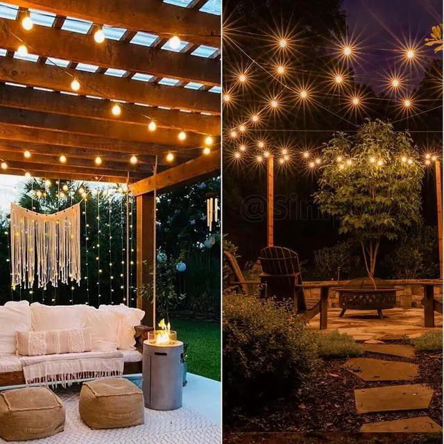 Alt view image 7 of 7 - 150FT Garden Lights Mains Powered