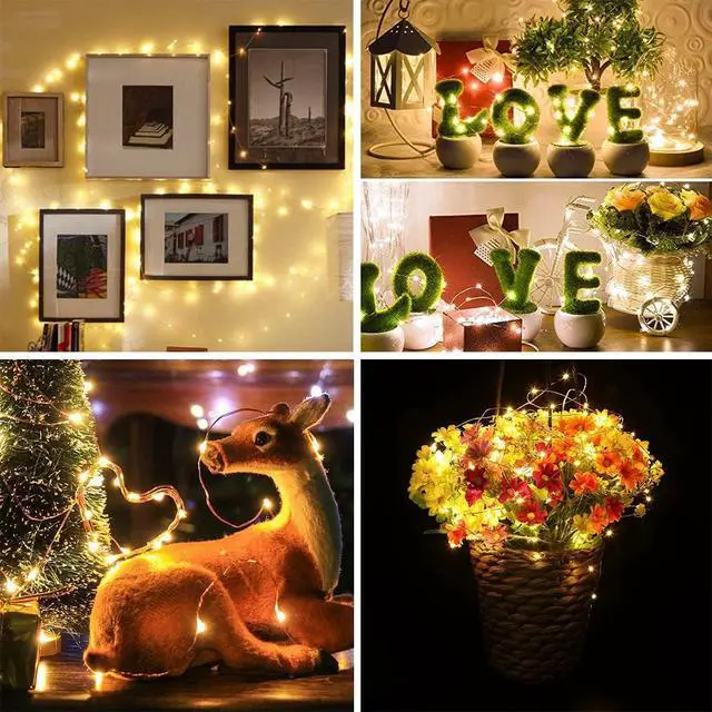 Alt view image 5 of 7 - 12 PCS Fairy String Lights