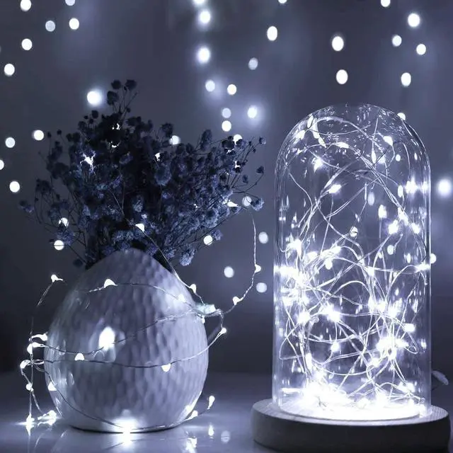 Alt view image 5 of 7 - 10 Pack LED Fairy String Lights 3M/30 LEDs Battery Operated
