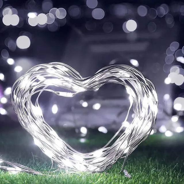Alt view image 6 of 7 - 10 Pack LED Fairy String Lights 3M/30 LEDs Battery Operated
