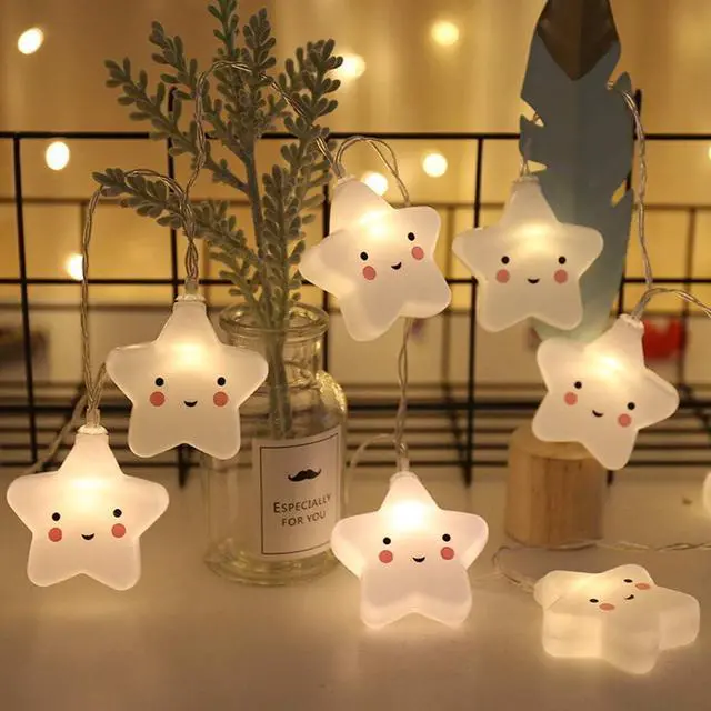 Alt view image 4 of 4 - Baby Kids Cute Cloud Face Shape Lamp Room Light