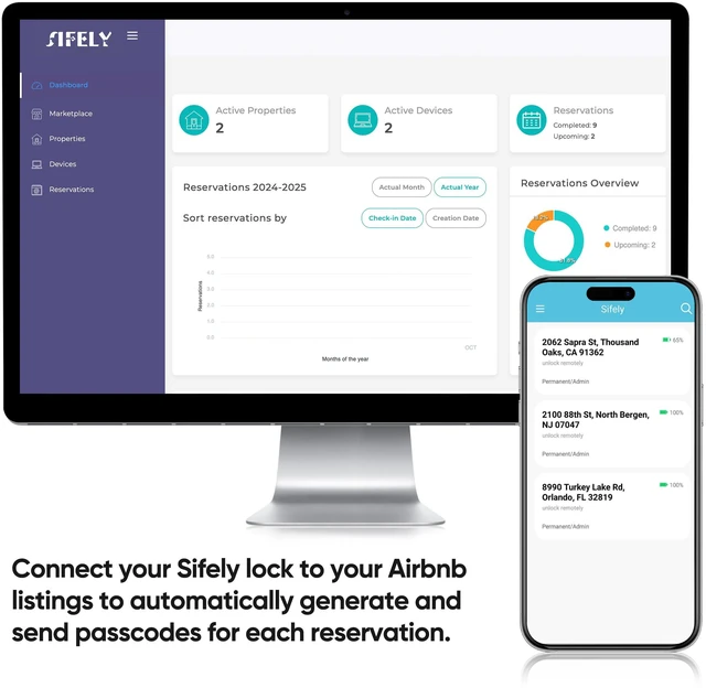 Alt view image 4 of 7 - Sifely Keyless Entry Smart Lock - Fingerprint & Keypad Access, Front Door Handle, Silver