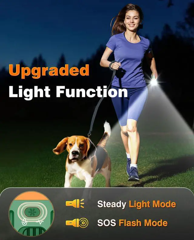 Alt view image 3 of 7 - 2026 Upgraded Smart Display Anti Barking Device for Dogs, 3X Dog Bark Deterrent Devices Bark Control with Screen & Flashlight, Rechargeable Dog Barking Silencer Portable for Indoor & Outdoor Use