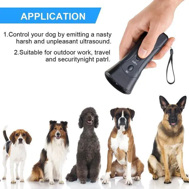 Alt view image 5 of 7 - Super Ultrasonic Dog Chaser,Training Dog Banish Dog Machine | Stop Animals Attacks Aggression