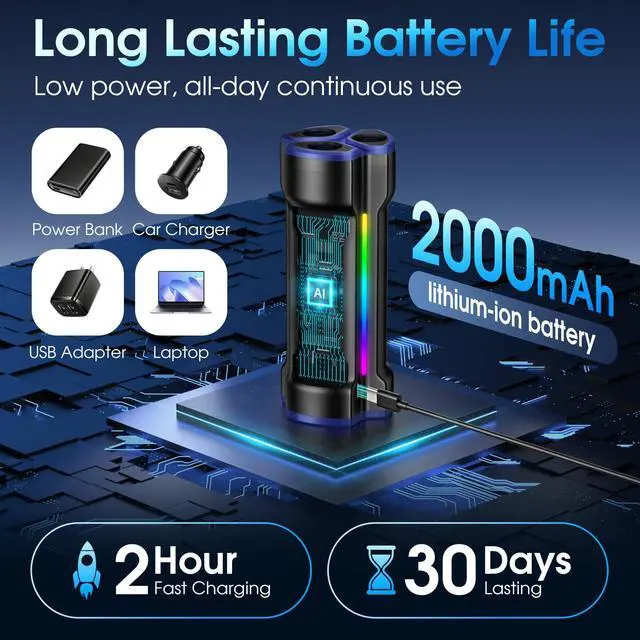 Alt view image 7 of 7 - Enhanced Ultrasonic Dog Bark Deterrent Devices, Professional 50ft Range Anti Barking Devices for Dogs, Long Battery Life & Safe Humane Design, Effectively Stops Noise & Bad Behavior
