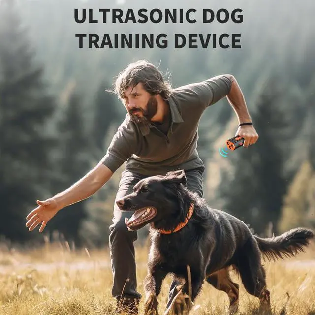 Alt view image 4 of 7 - 2025 Upgraded Dog Bark Deterrent Device - Anti Barking Devices for Dogs, Indoor Outdoor Use Rechargeable, Safe for Dogs & Humans, Portable No More Barks Ultrasonic Dog Training Device