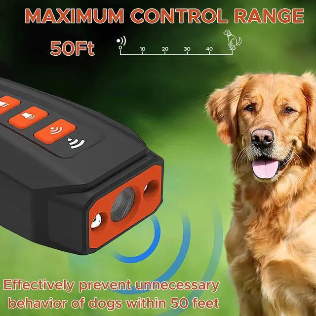 Alt view image 2 of 7 - 2026 Upgraded Anti Barking Device for Dogs, Ultrasonic Dog Bark Deterrent, Dog Bark Deterrent Devices, Best Anti-Barking Device, 3 Modes & LED Light Portable Indoor & Outdoor