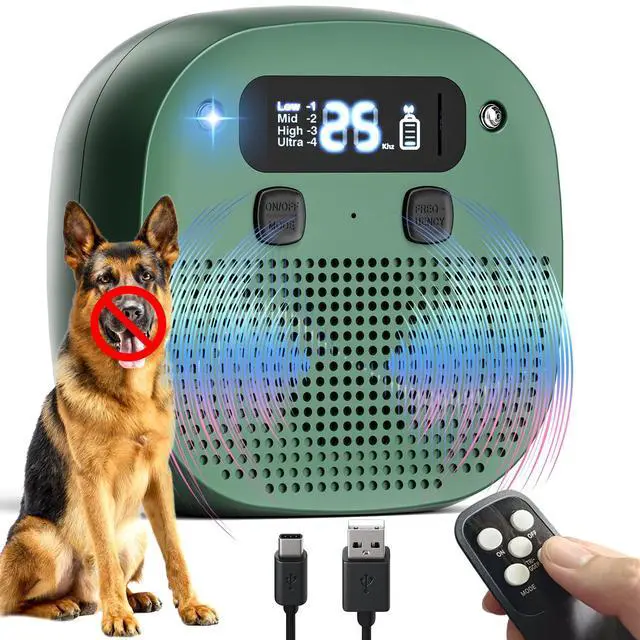 Main image of Anti Barking Device, Rechargeable Ultrasonic Dog Barking Deterrent Devices | Anti Barking Device for Dogs, 50Ft Waterproof Barking Dog Deterrent Bark Box for Outdoor & Indoor, Safe Barking Silence