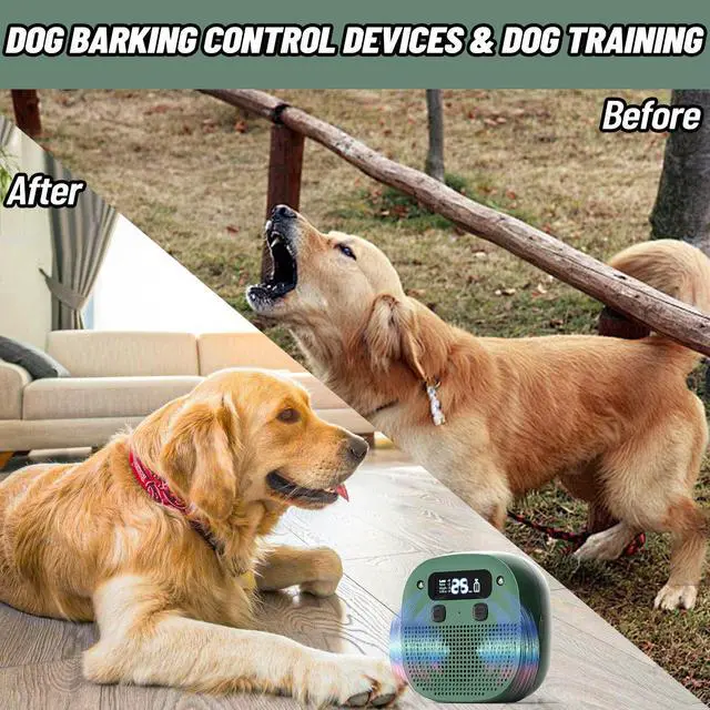 Alt view image 3 of 7 - Anti Barking Device, Rechargeable Ultrasonic Dog Barking Deterrent Devices | Anti Barking Device for Dogs, 50Ft Waterproof Barking Dog Deterrent Bark Box for Outdoor & Indoor, Safe Barking Silence