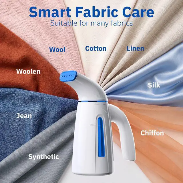 Alt view image 4 of 7 - OGHom Steamer for Clothes, Handheld Clothing Steamer for Garment, 240ml Big Capacity 700W Portable Travel Steam Iron (Only for 120V)