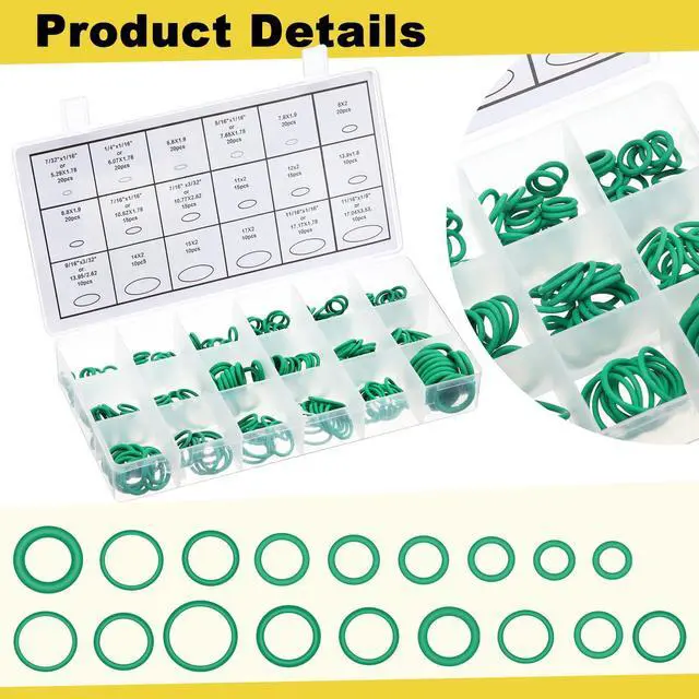 Alt view image 6 of 7 - Dual Head HVAC Valve Core Remover Installer Tool and HVAC Service Wrench Set with Hex Bit Adapter, R22 R12 R407 R410 R404 R32 Adapters, Magnetic Tool Set Pick up Rod and Inspection Mirror