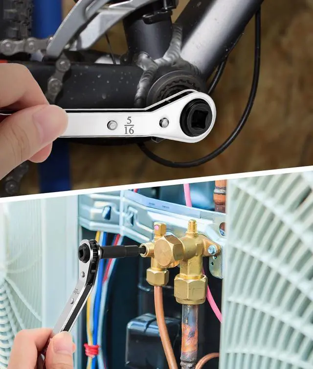 Alt view image 7 of 7 - WADEO 23PCS Valve Core Removal Tool and HVAC Service Wrench Set | with 15 Upgraded Valve Core, Hex Bit Adapters & Storage Bag for R22 R12 R407 R404 R410 R32 R600 Refrigeration System