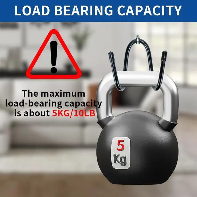 Alt view image 6 of 7 - Kesywale Pack of 2 Bow Hanger Wall Mount Adjustable Bows Holder Storage Wall Rack to Display Your Bow (2)