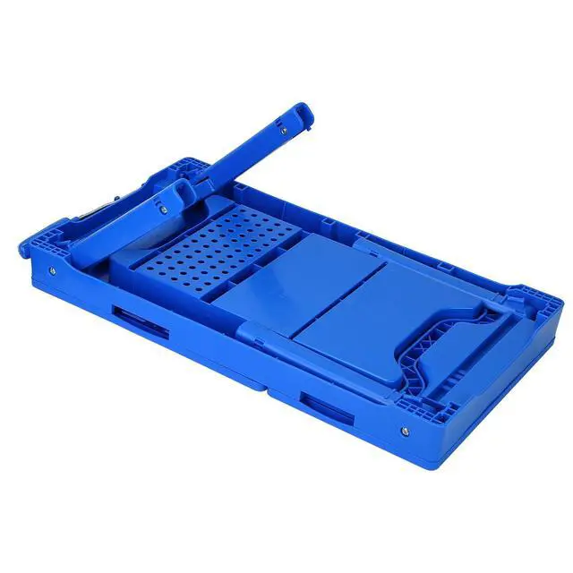 Alt view image 5 of 7 - Moclever Laptop Table for Bed-Multi-Functional Laptop Bed Table Tray with Internal Cooling Fan & 2 Independent Laptop Stands-Foldable & 3 Different Height Laptop Desk-LED Lamp-4 Port USB