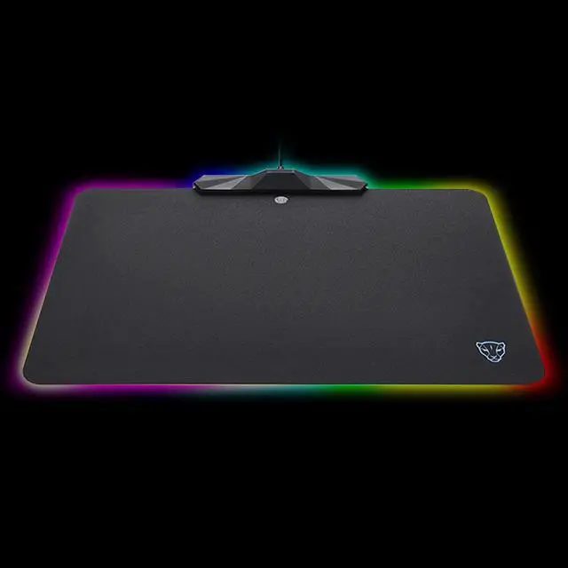 Alt view image 5 of 7 - MOTOSPEED RGB Gaming Mouse Pad -LED Lighting Effects,Wired,Hard Surface Gamer Mouse Mat for Laptop Computer PC Games(13.8X9.8 Inch)
