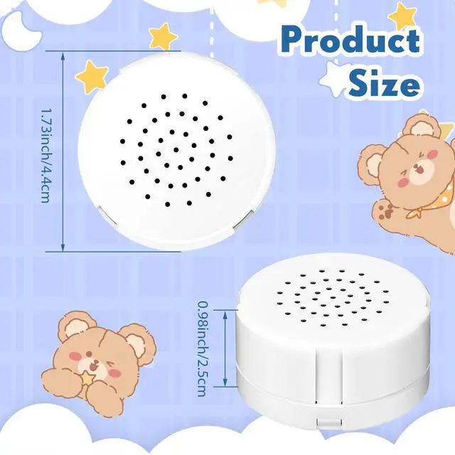 Alt view image 5 of 6 - 12 Pcs Voice Recorder for Stuffed Animal Sound Recorder, 20 Second