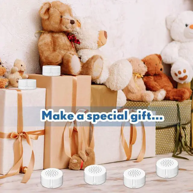 Alt view image 6 of 6 - 12 Pcs Voice Recorder for Stuffed Animal Sound Recorder, 20 Second