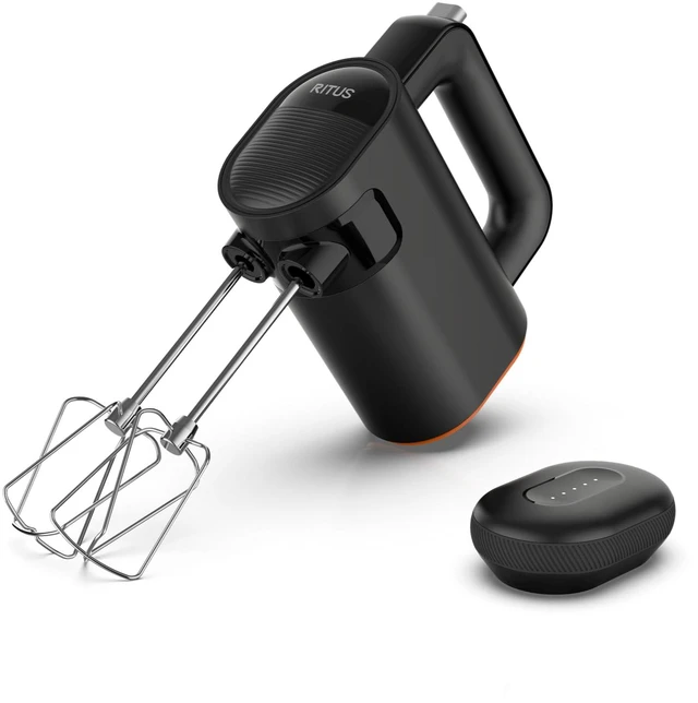 Main image of Cordless Hand Mixer Electric,Removable battery,8-Speed,LED Digital Display