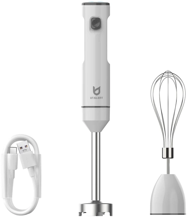 Main image of UTALENT Cordless Hand Blender with whisk for Smoothies, Milkshakes & Soups