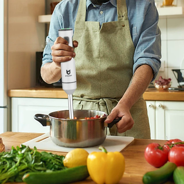 Alt view image 6 of 7 - UTALENT Cordless Hand Blender with whisk for Smoothies, Milkshakes & Soups