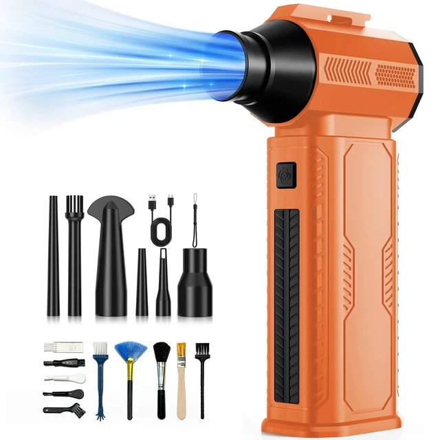 Main image of Compressed Air Duster, 130,000RPM Ultra-Powerful Electric Air Duster