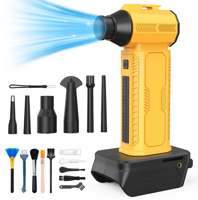 Main image of Compressed Air Duster, 130,000RPM Ultra-Powerful Electric Air Duster