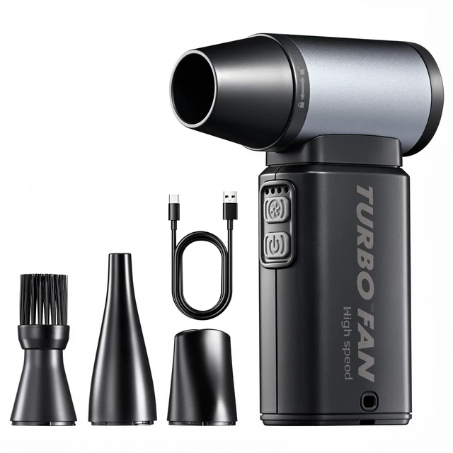 Main image of Compressed Air Duster, 110000RPM Super Power Cordless Air Duster