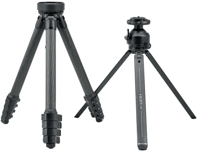 Main image of HEIPI Camera Tripod Carbon Fiber Travel Tripod with Arca-Swiss W28S