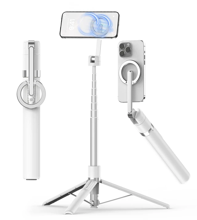Main image of TONEOF 68" Magnetic Aluminum Phone Tripod Selfie Stick for iPhone & Android