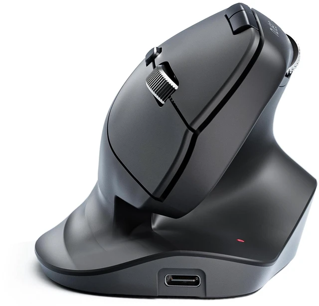 Main image of Nulea Ergonomic Vertical Wireless Mouse with Horizontal Scroll Wheel