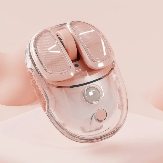 Main image of Wireless Clear Mouse Dual Mode Bluetooth & 2.4G Silent Clicks Mice-Gradient