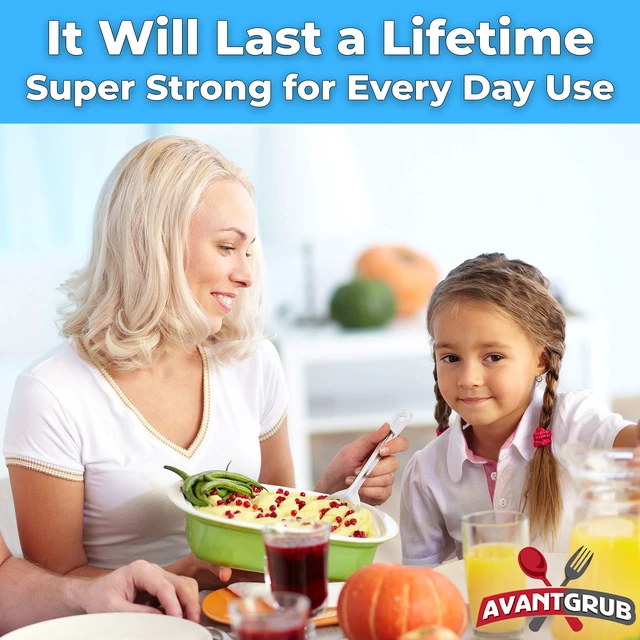 Alt view image 2 of 7 - Super Strong, Ergonomic 11 in Serving Spoon 3 Pk. Big, Stainless Steel Spoons for Cooking, Baking, Stirring and Basting. Best Kitchen Flatware for Buffet and Banquet Service in Restaurants and at Home