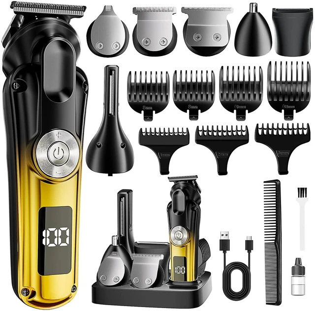 Main image of 6-in-1 Hair Clipper Beard Trimmer for Men, IPX6 Waterproof Electric Shaver