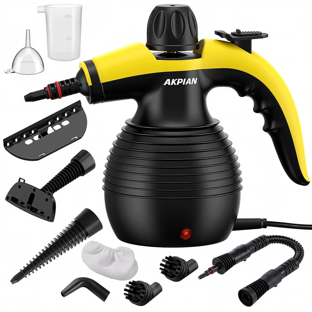 Main image of Handheld Steam Cleaner, 221°F Steamer with Safety Lock