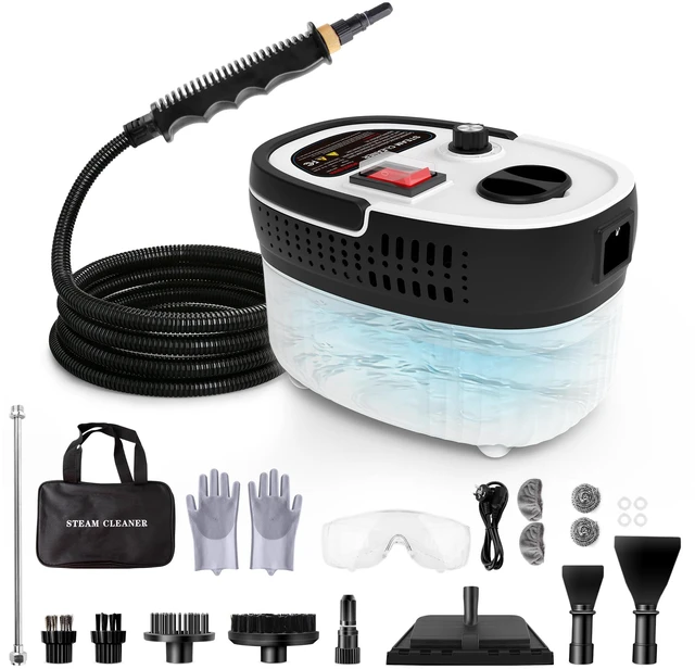 Main image of Steam Cleaner with 15-in-1 Kit, Portable Steam Cleaner for Home & Car