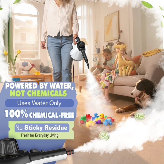 Alt view image 5 of 7 - Handheld Steam Cleaner, Steamer for Cleaning with 13 Accessories