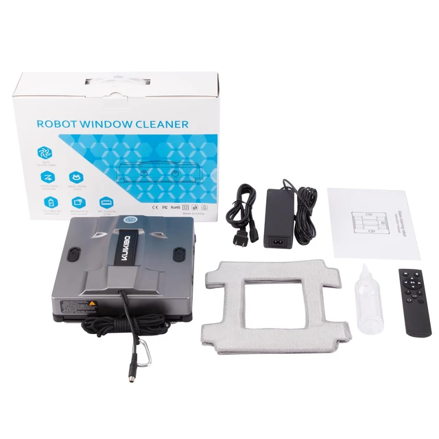 Alt view image 6 of 6 - K1 Window Cleaning Robot for Vertical Glass