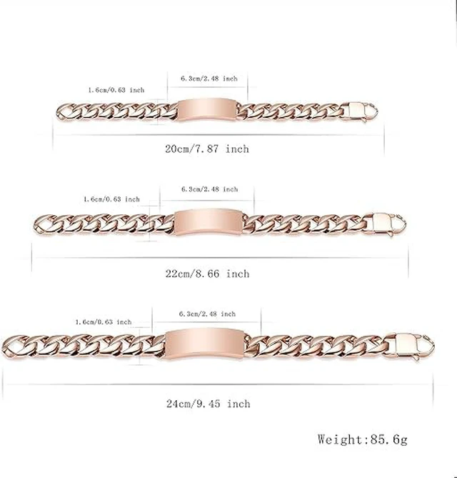 Alt view image 2 of 6 - Hearbeingt Cuban Link Urn Bracelet for Ashes Cremation Bracelet