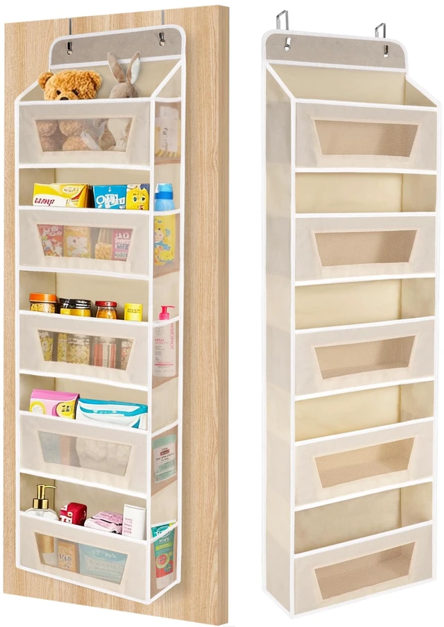 Main image of Meolsaek Over the Door Organizer,46lbs Anti-Tilt Behind the Door Storage