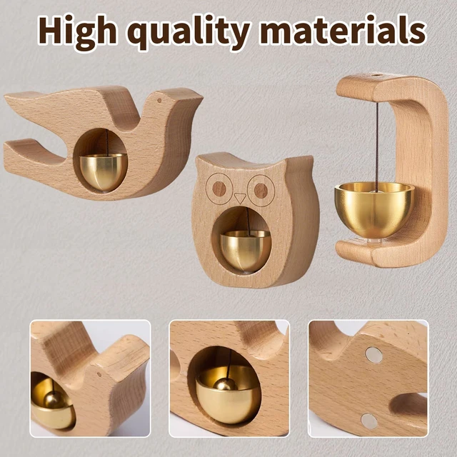 Alt view image 2 of 5 - New Magnetic Doorbell (Owl)