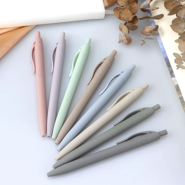 Alt view image 7 of 7 - Bribobo 8-Pack Retractable Ballpoint Pens, Smooth Writing, Black Ink